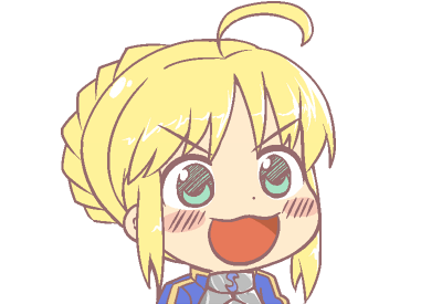 artoria pendragon and saber (fate and 1 more) drawn by ikiyouz