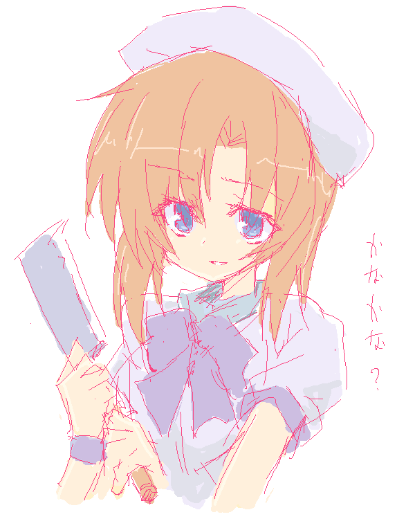 ryuuguu rena (higurashi no naku koro ni) drawn by kuropan_(crow_panther)