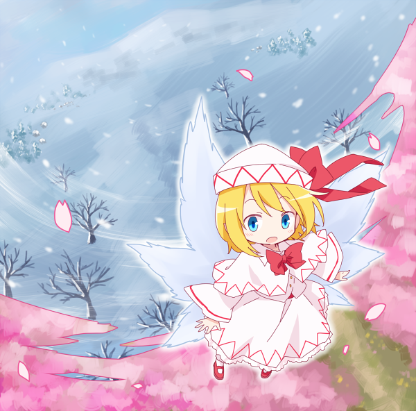 lily white (touhou) drawn by yamabuki_(yusuraume)