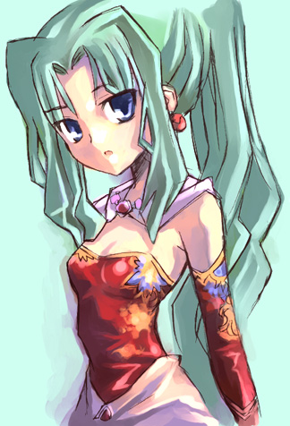 terra branford (final fantasy and 1 more) drawn by kouno_hikaru