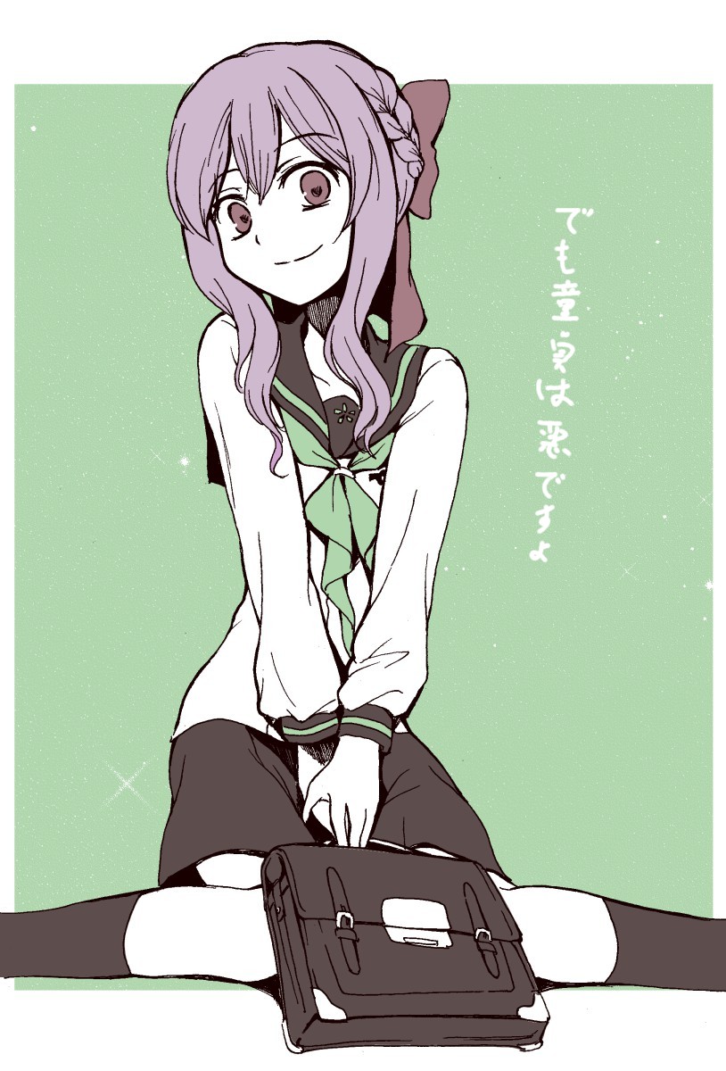 hiiragi shinoa (owari no seraph) drawn by seiko_(cleanage)