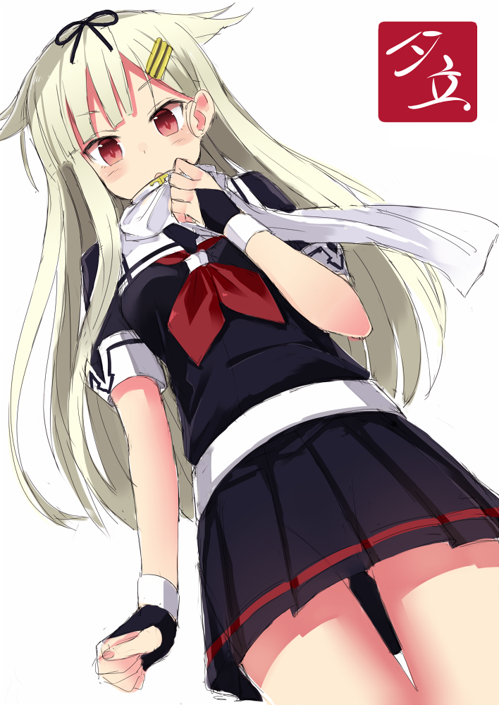 yuudachi and yuudachi kai ni (kantai collection) drawn by kuhotaka