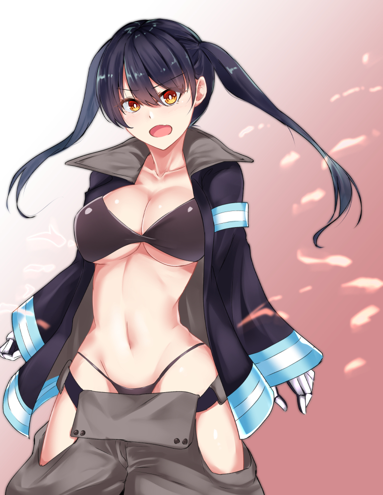 tamaki kotatsu (en'en no shouboutai) drawn by kuzya