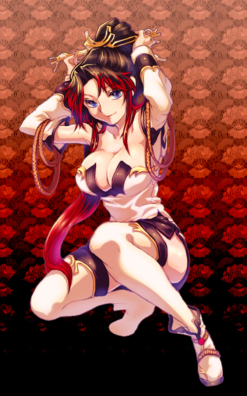 nanbu kaguya (super robot wars and 1 more) drawn by julion_(akesuzu)
