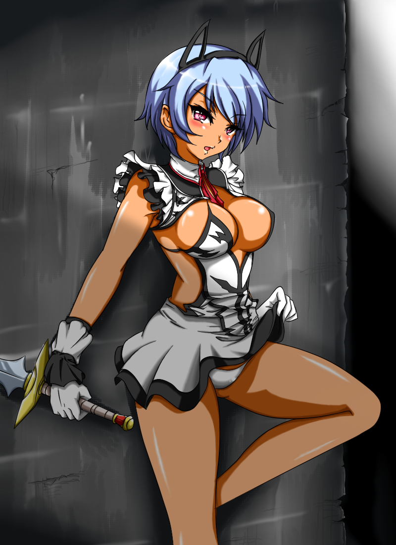 irma and fang assassin irma (queen's blade) drawn by df