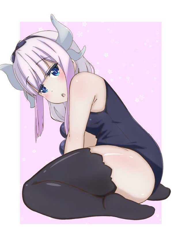 kanna kamui (kobayashi-san chi no maidragon) drawn by kuroudo_(mst06738124mst)