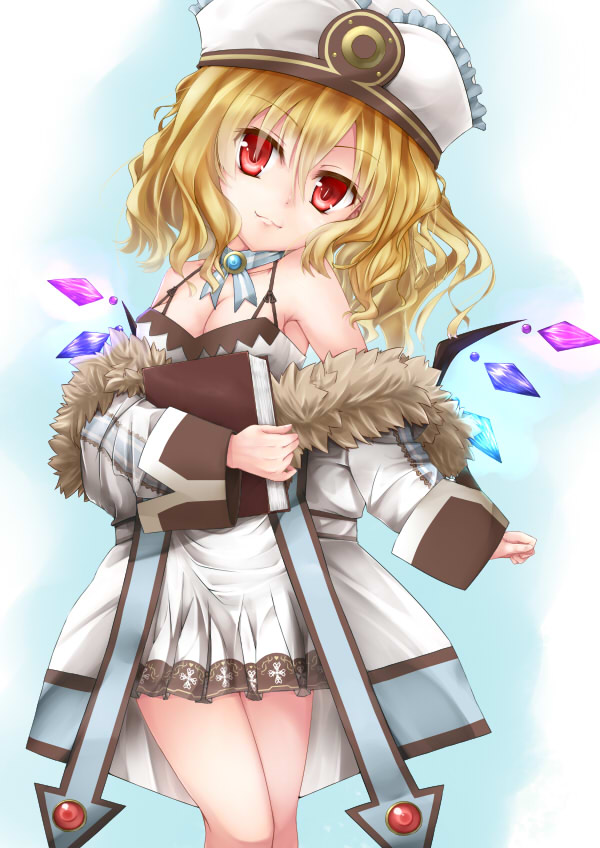 flandre scarlet and blanc (touhou and 1 more) drawn by tenneko_yuuri