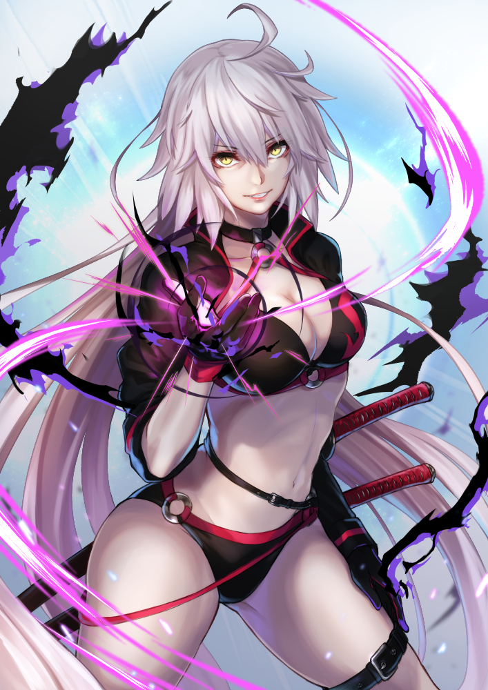 jeanne d'arc alter (fate and 1 more) drawn by re_(re_09)