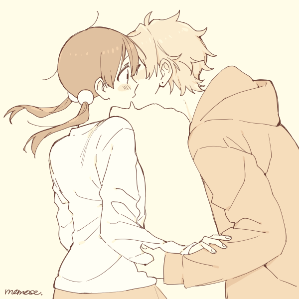 kitashirakawa tamako and ooji mochizou (tamako market) drawn by momose_(oqo)
