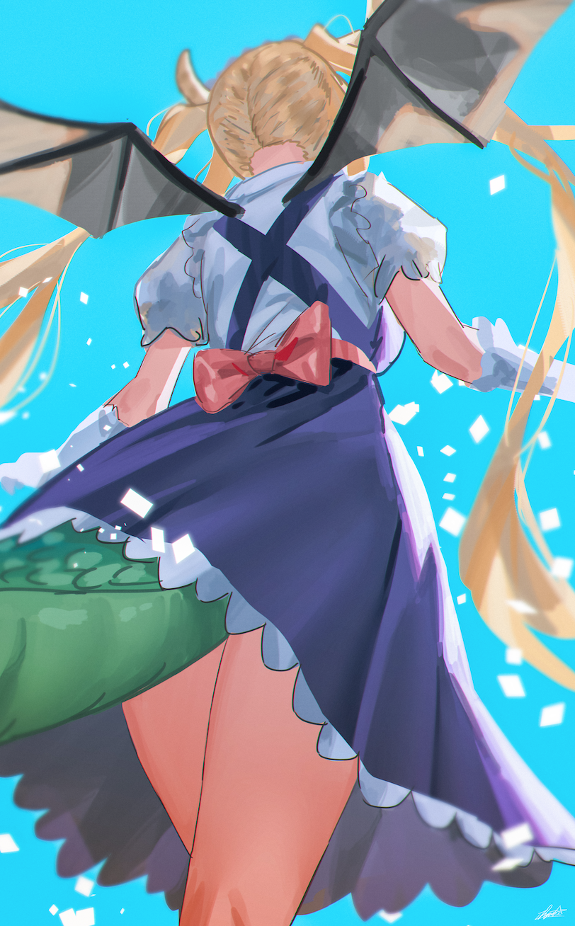 tohru (kobayashi-san chi no maidragon) drawn by ryusei_hashida