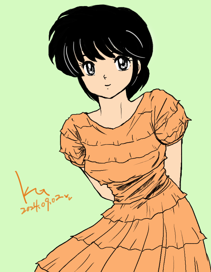 godai no oneesan (maison ikkoku) drawn by jian_yin