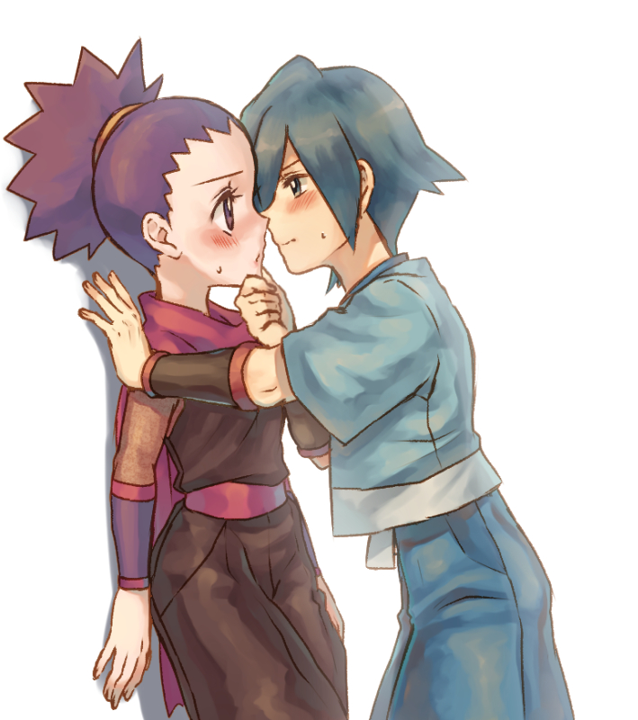 falkner and janine (pokemon and 1 more) drawn by moe_(hamhamham)