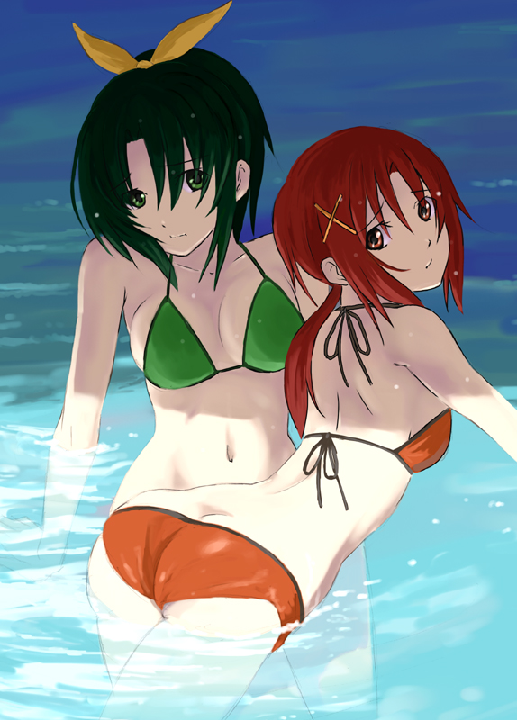 midorikawa nao and hino akane (precure and 1 more) drawn by ganzyu_i