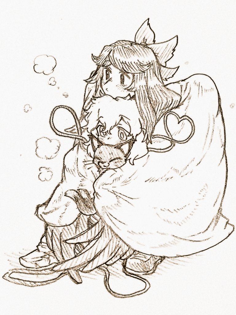 komeiji koishi, kaenbyou rin, and reiuji utsuho (touhou) drawn by menotama