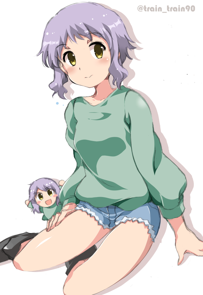 makabe mizuki and little mizuki (idolmaster and 1 more) drawn by train_90