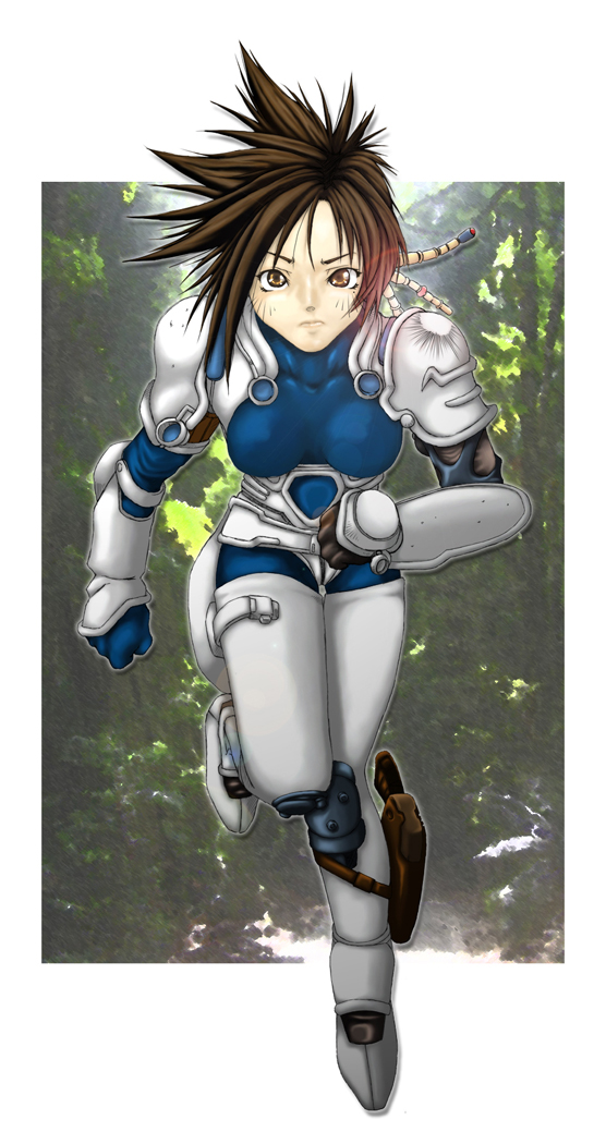 iria (iria zeiram the animation) drawn by yousuke_nosekai