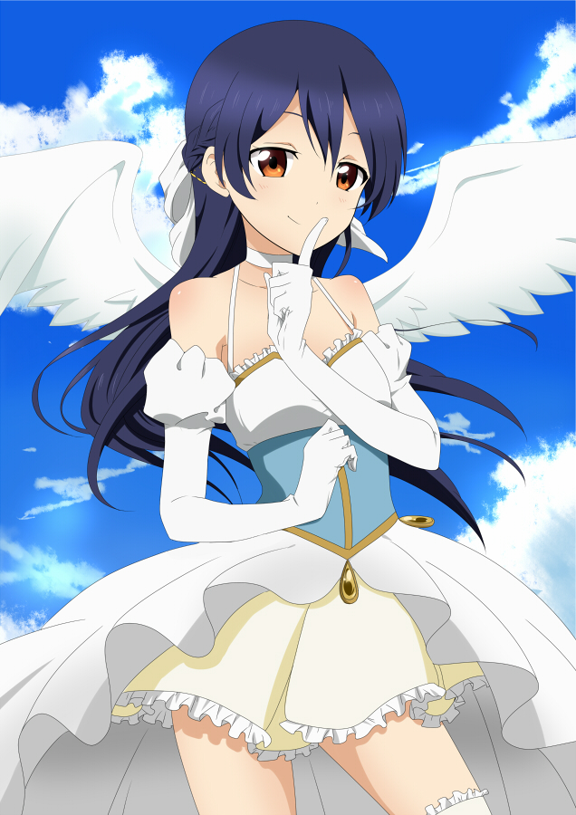 sonoda umi (love live! and 1 more) drawn by rumia_(compacthuman)