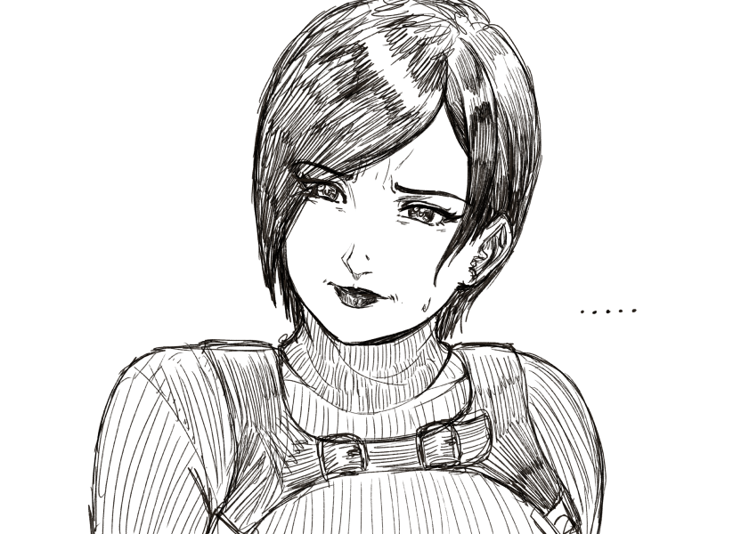 ada wong (resident evil and 1 more) drawn by finalcake
