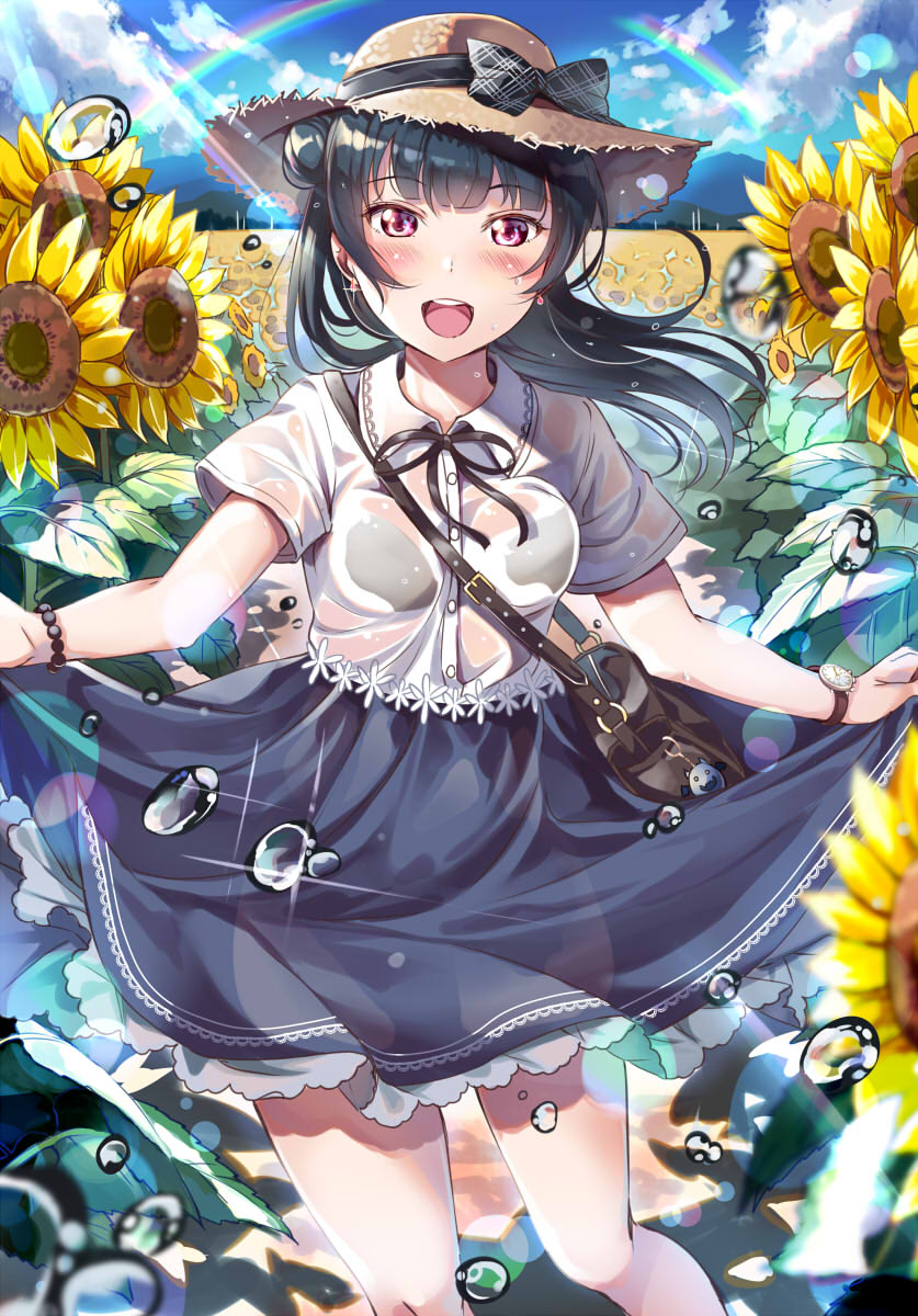 tsushima yoshiko (love live! and 1 more) drawn by tipii