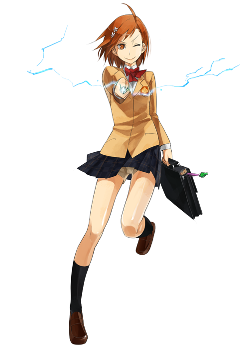 misaka mikoto (toaru majutsu no index and 1 more) drawn by gajuumaru