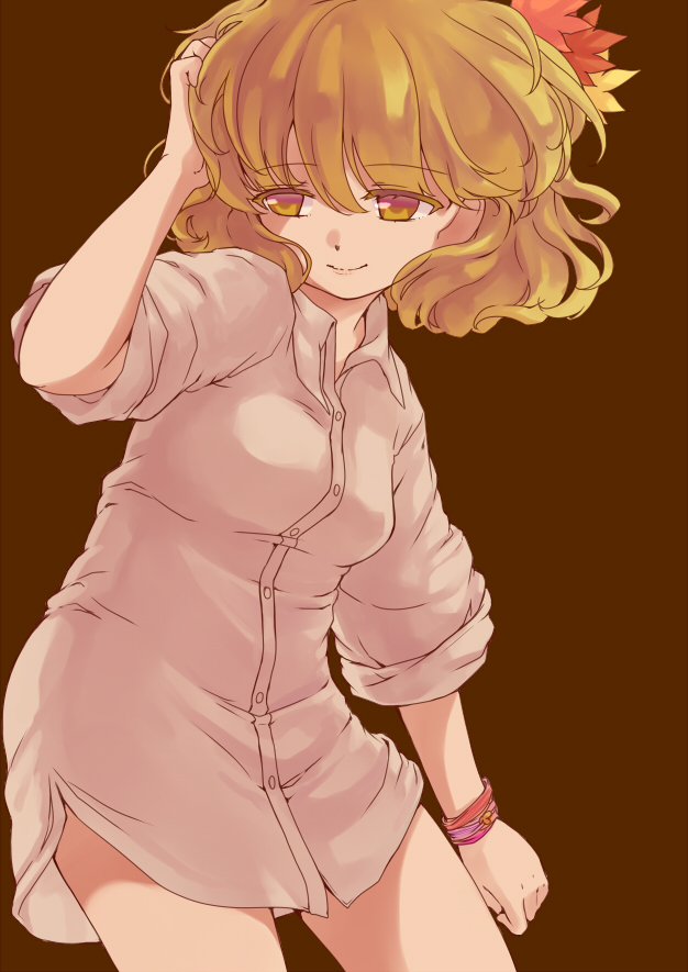 aki shizuha (touhou) drawn by iris_anemone