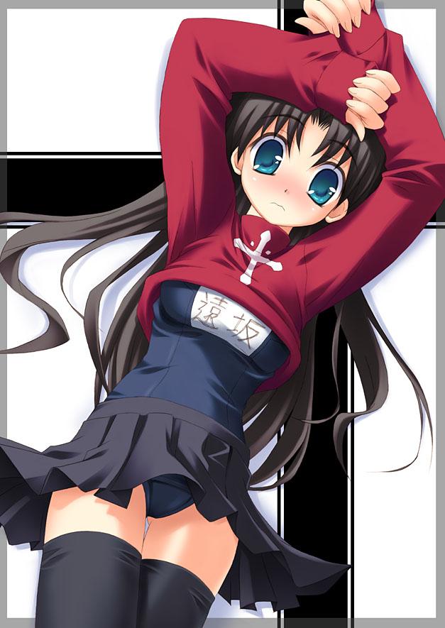 tohsaka rin (fate and 1 more) drawn by kouzuki_hajime
