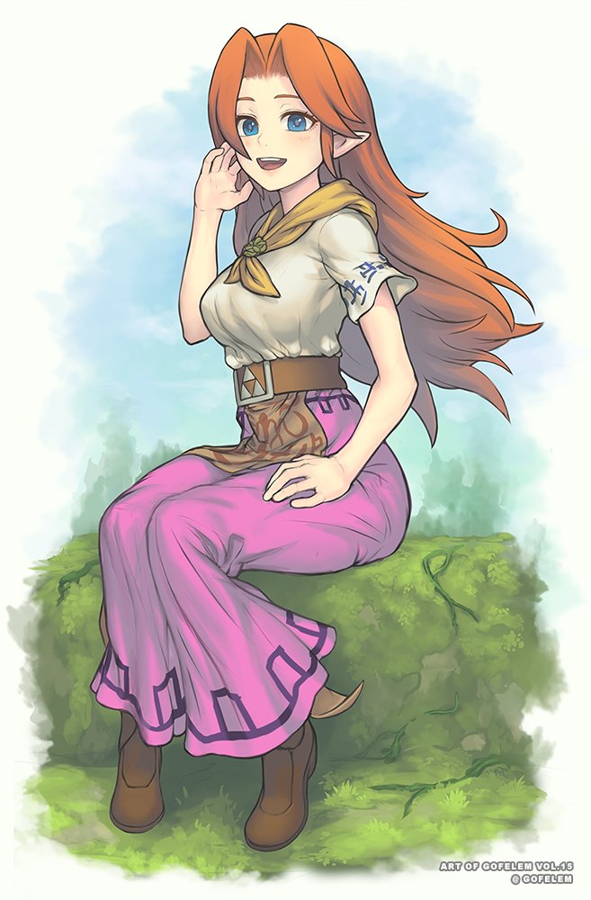cremia (the legend of zelda and 1 more) drawn by gofelem