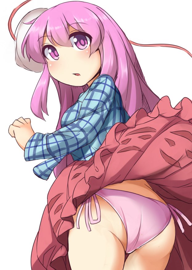hata no kokoro (touhou) drawn by fun_bo