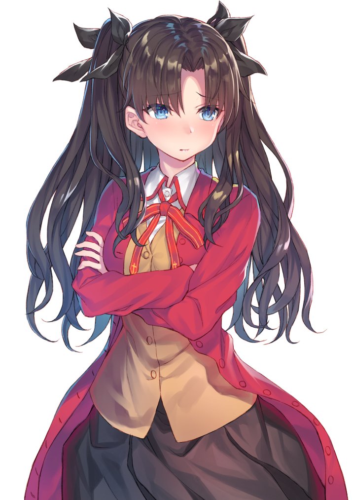 tohsaka rin (fate and 1 more) drawn by hakuishi_aoi