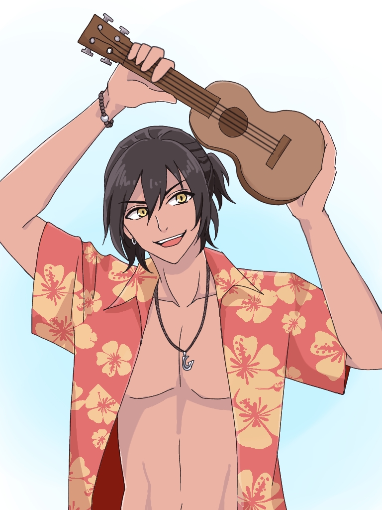 tanaka nalu (wave!! surfing yappe!!) drawn by hosi_yyy