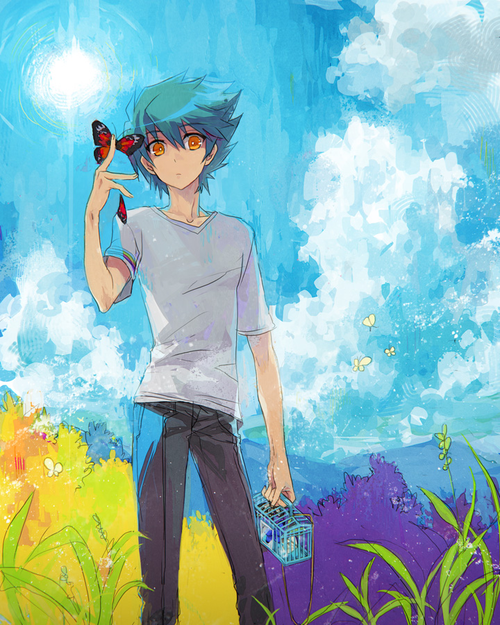 johan andersen (yu-gi-oh! and 1 more) drawn by moribuden