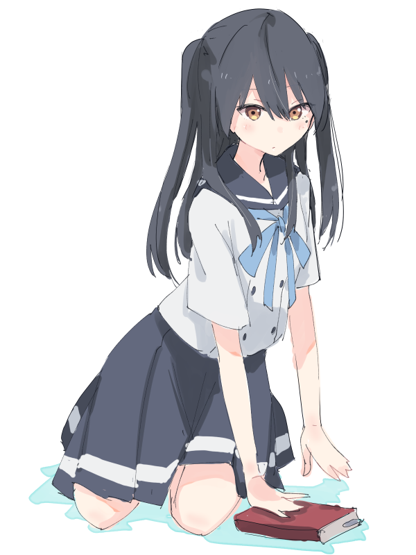 ichigyou ruri (hello world) drawn by shiroshi_(denpa_eshidan)