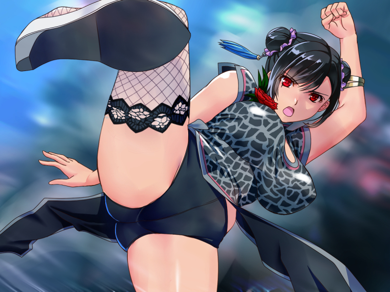 tifa lockhart (final fantasy and 1 more) drawn by switch01