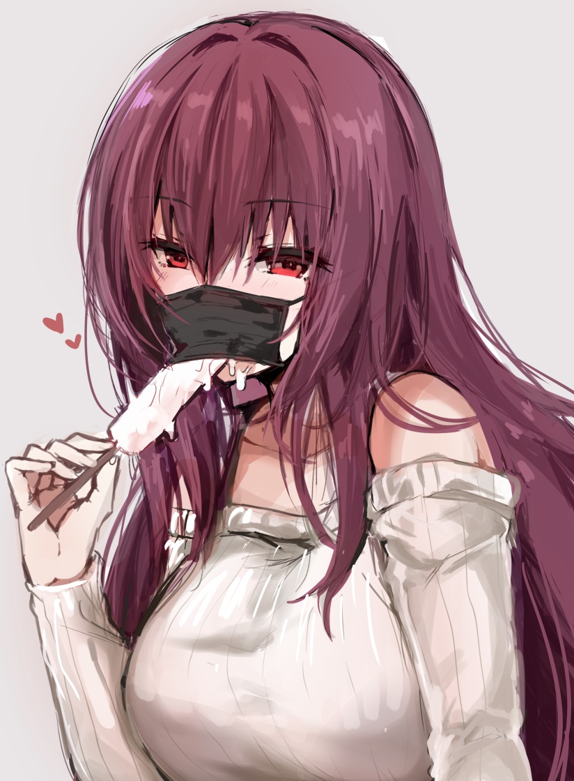 scathach (fate and 1 more) drawn by mafuyu_(kanden_shoujyo)