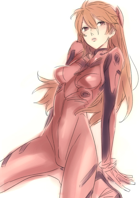 souryuu asuka langley (neon genesis evangelion and 1 more) drawn by nishieda