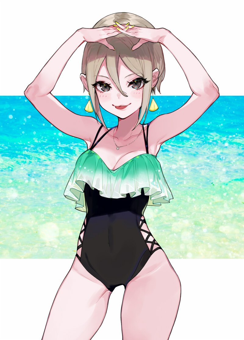 shiomi syuko (idolmaster and 1 more) drawn by yuu_(higashi_no_penguin)