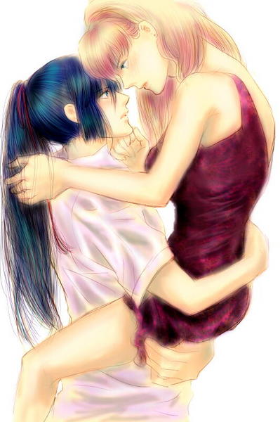 sheryl nome and saotome alto (macross and 1 more) drawn by yagi_mitsuru