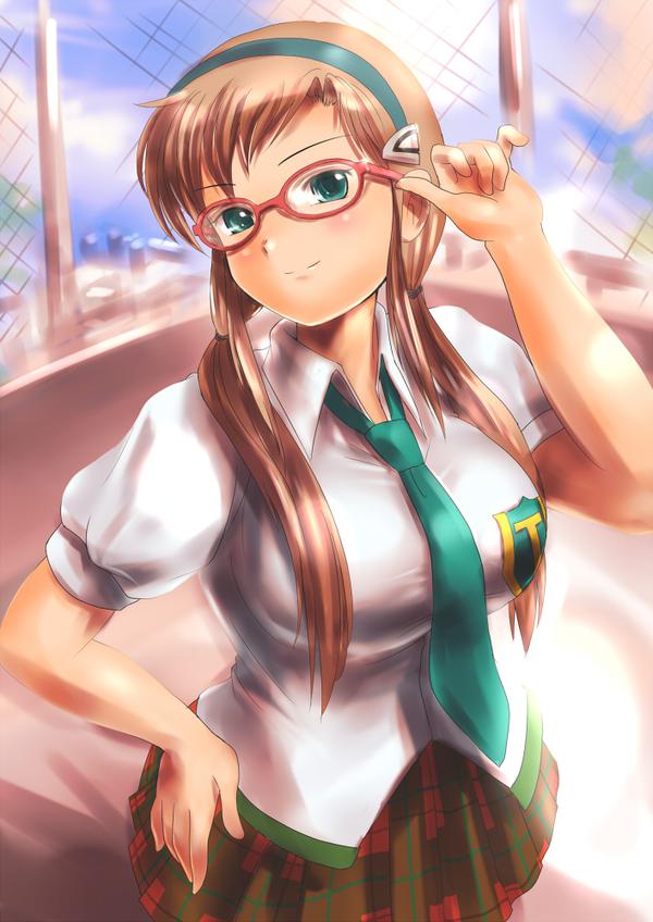 makinami mari illustrious (neon genesis evangelion and 2 more) drawn by moriichi