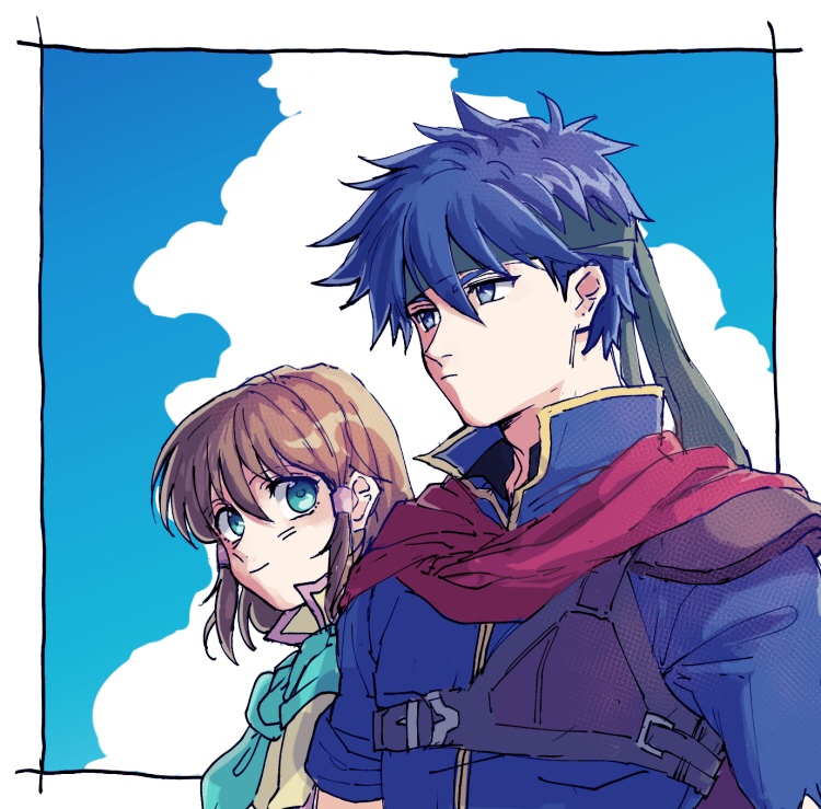 ike and mist (fire emblem and 1 more) drawn by nmnm_bbb