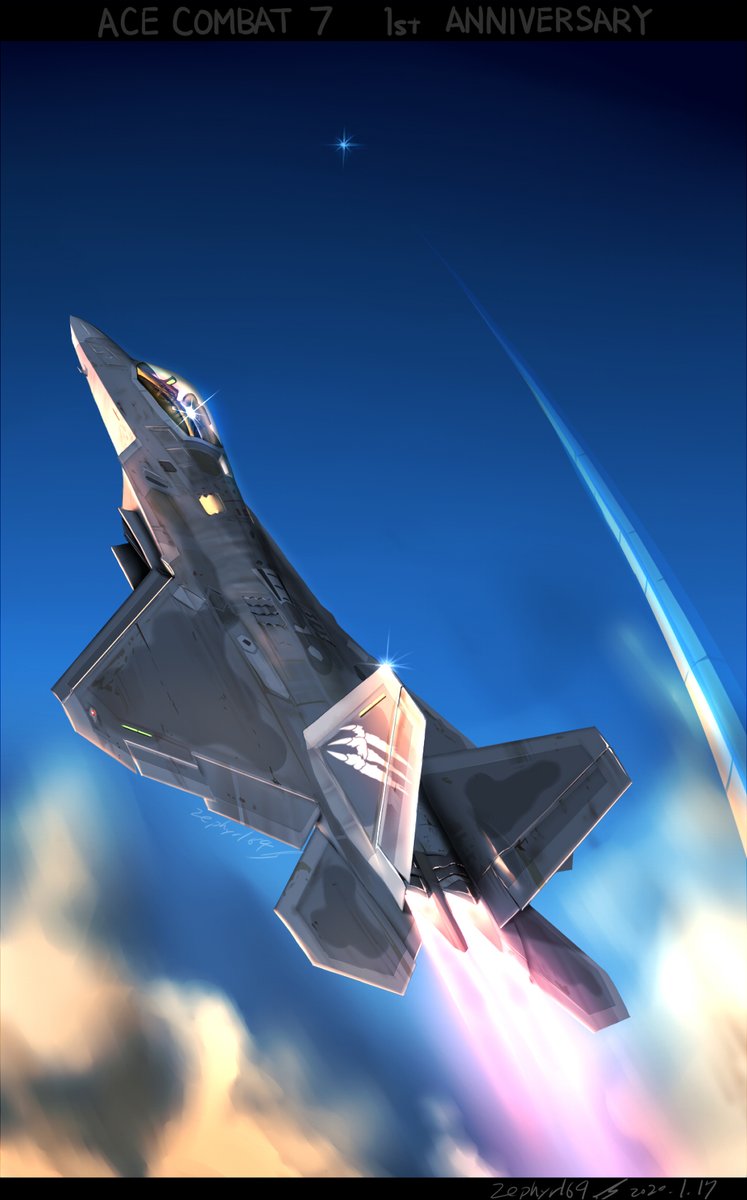 trigger (ace combat and 1 more) drawn by zephyr164