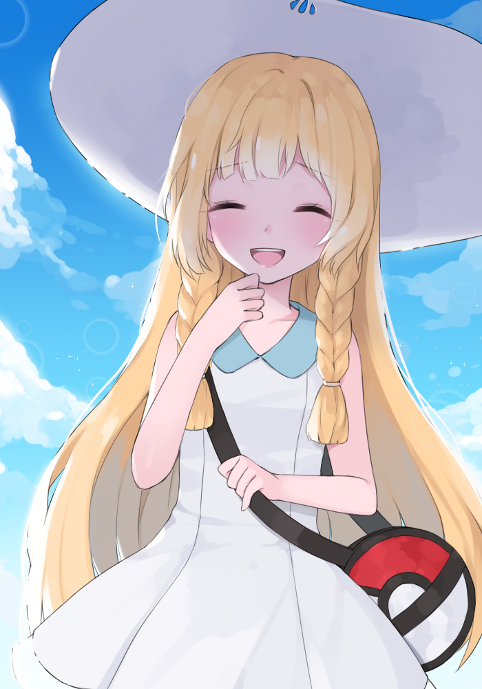 lillie (pokemon and 1 more) drawn by canape_(canape0130)
