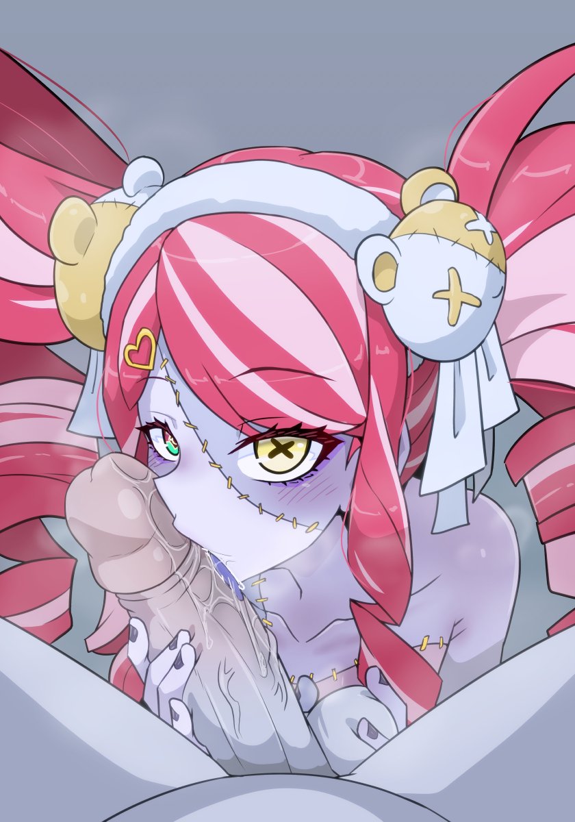 kureiji ollie (hololive and 1 more) drawn by moral_cacoethes
