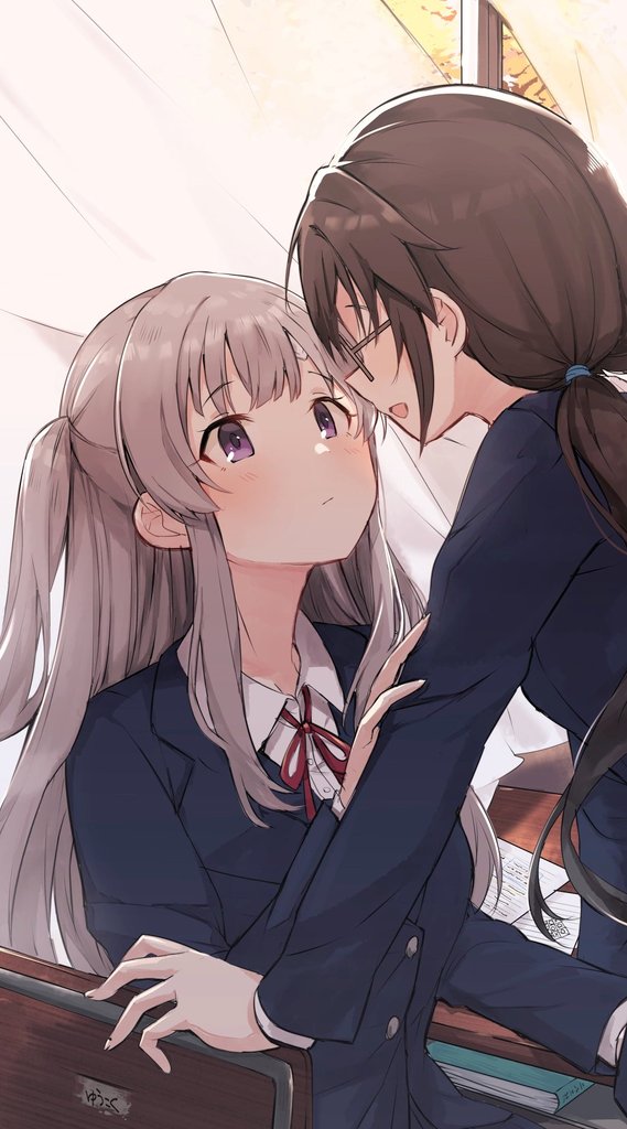 yukoku kiriko and mitsumine yuika (idolmaster and 1 more) drawn by hanetsuka