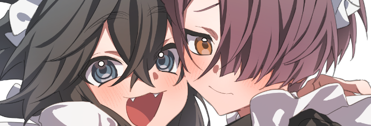 mao and anri (toudou-kun chi no maid shota) drawn by ferea_bimi