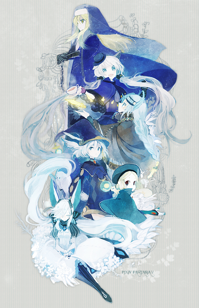 celes (pixiv fantasia and 1 more) drawn by hou_(ppo)