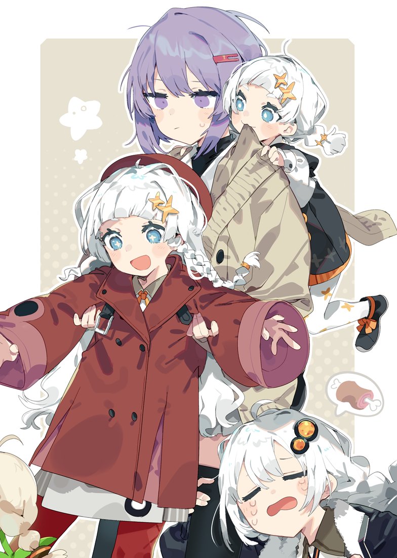 yuzuki yukari and kizuna akari (voiceroid and 1 more) drawn by karei