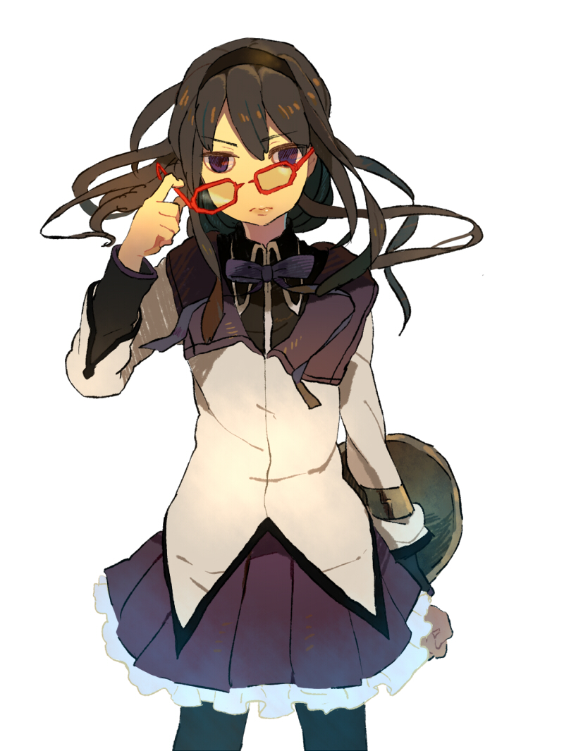 akemi homura (mahou shoujo madoka magica) drawn by nara_(sikasika)