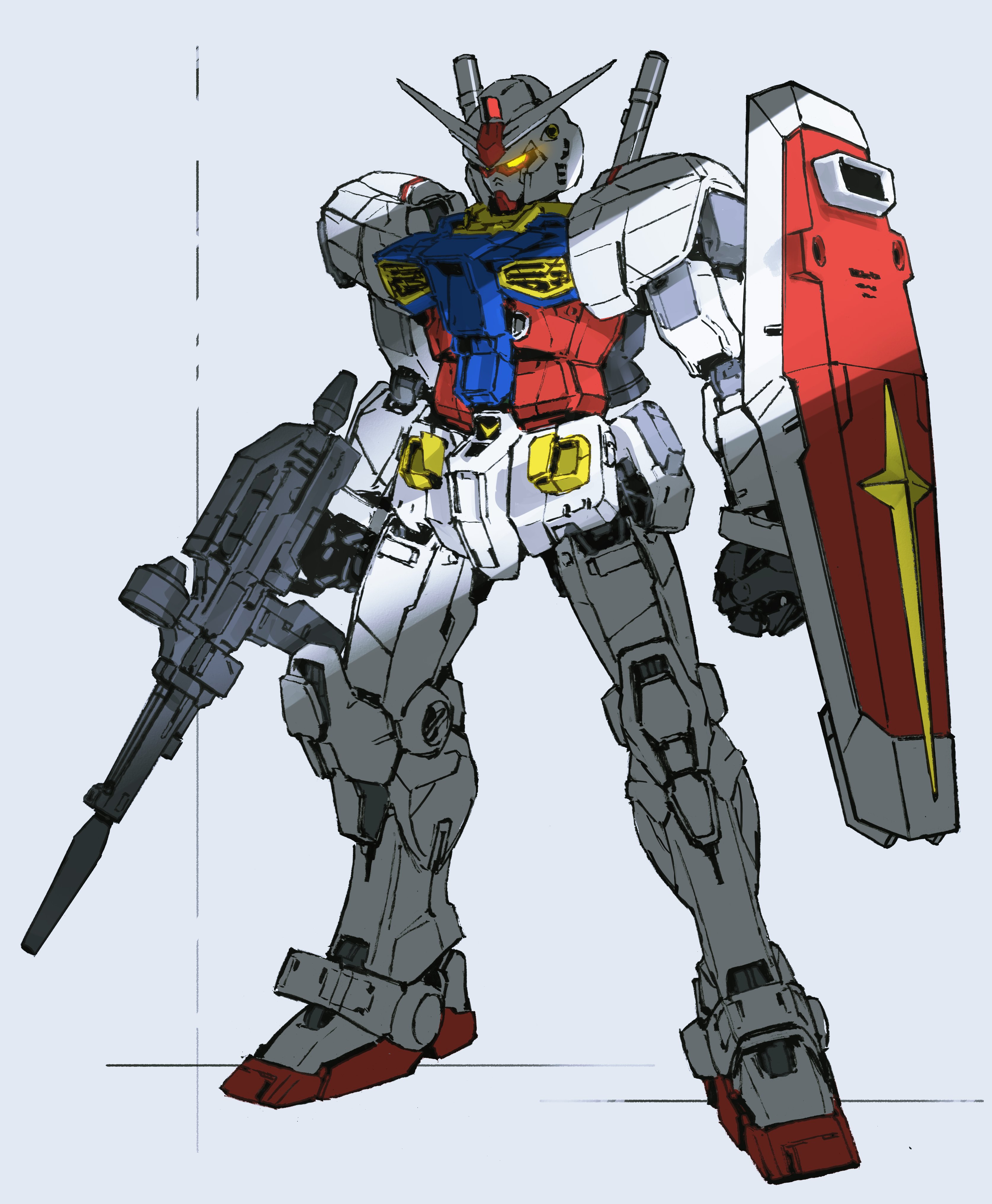 Rx 78 2 Gundam And 1 More Drawn By Jnt Danbooru