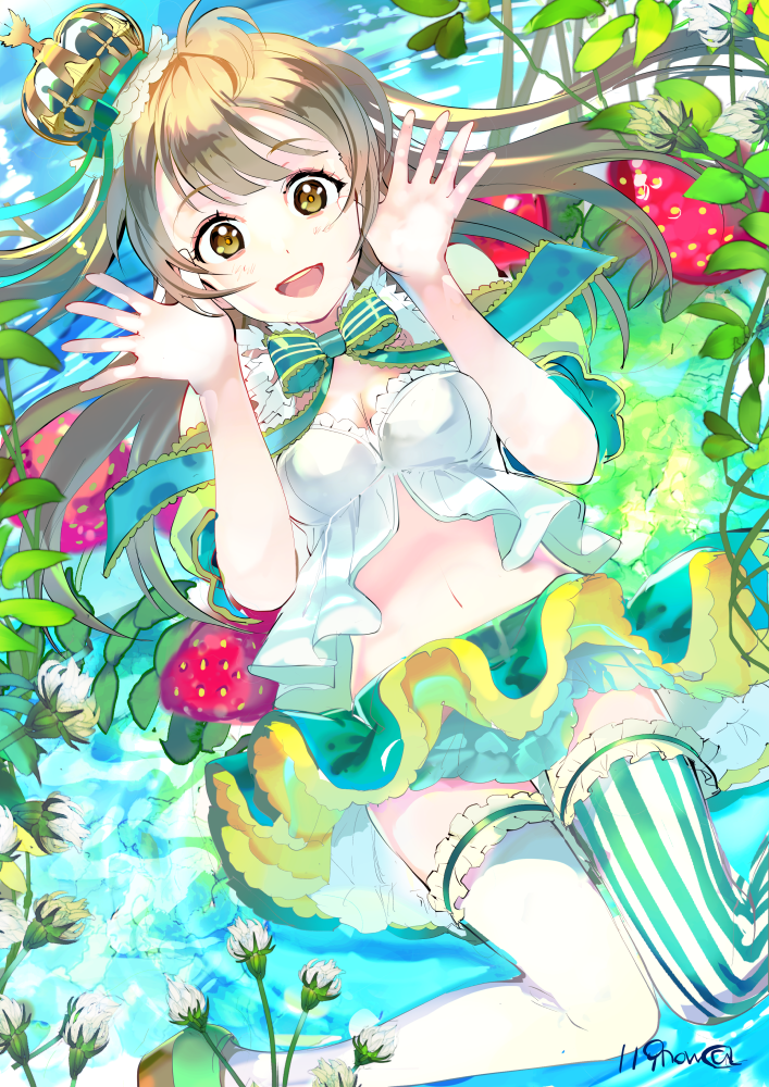 minami kotori (love live! and 2 more) drawn by 119