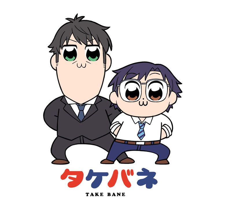 producer, takeuchi shunsuke, and akabane kenji (idolmaster and 2 more) drawn by ayukko_(forest_village)